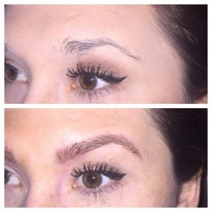 Our beautiful microblading from By Nicole